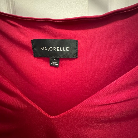 Majorelle Sweetheart Gown Berry NWT - Picture 5 of 6